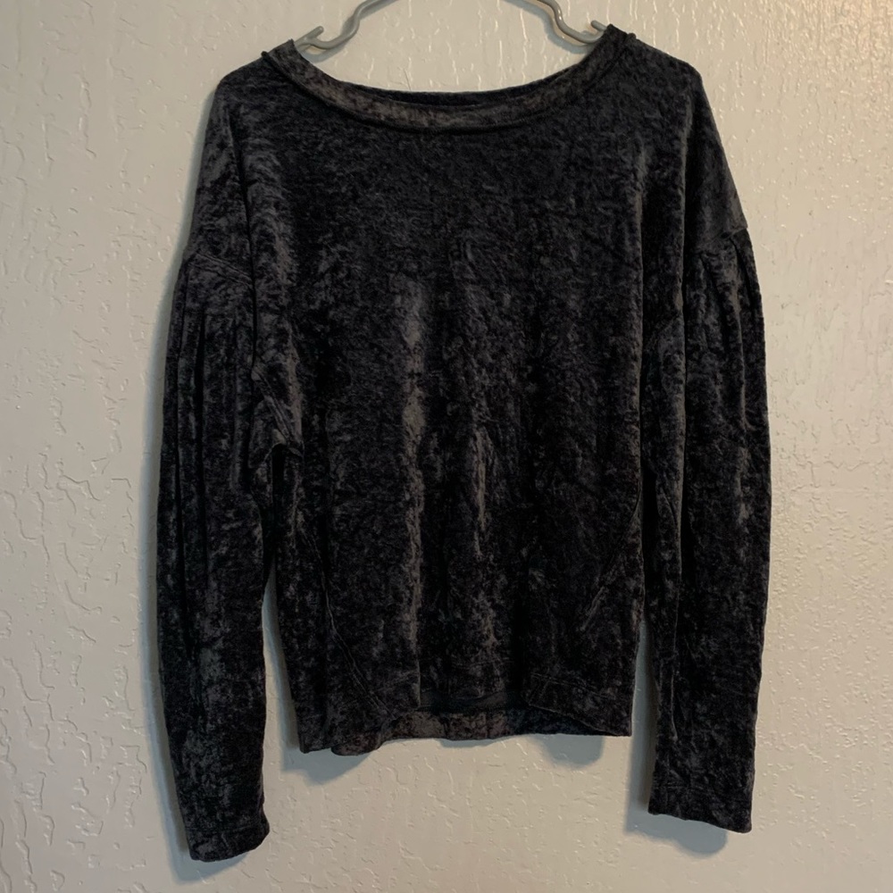 Free people velvet top